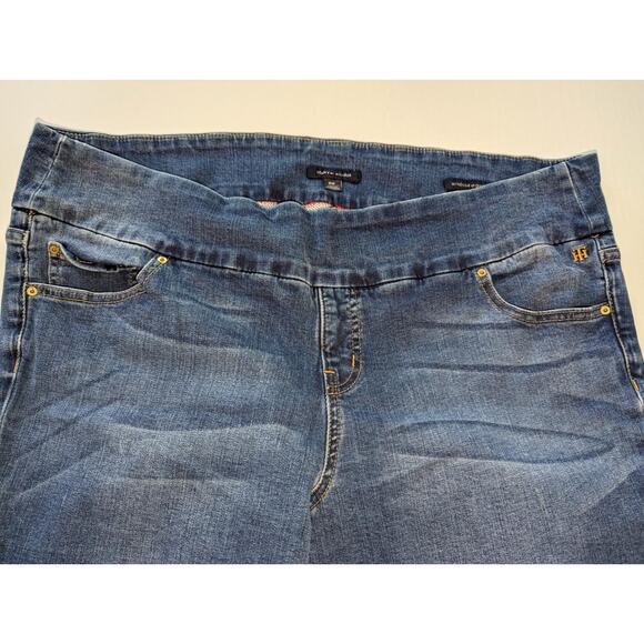 Tommy Hilfiger Blue Jeans Size 16W Windsor Midrise -0523D62 - Picture 2 of 3